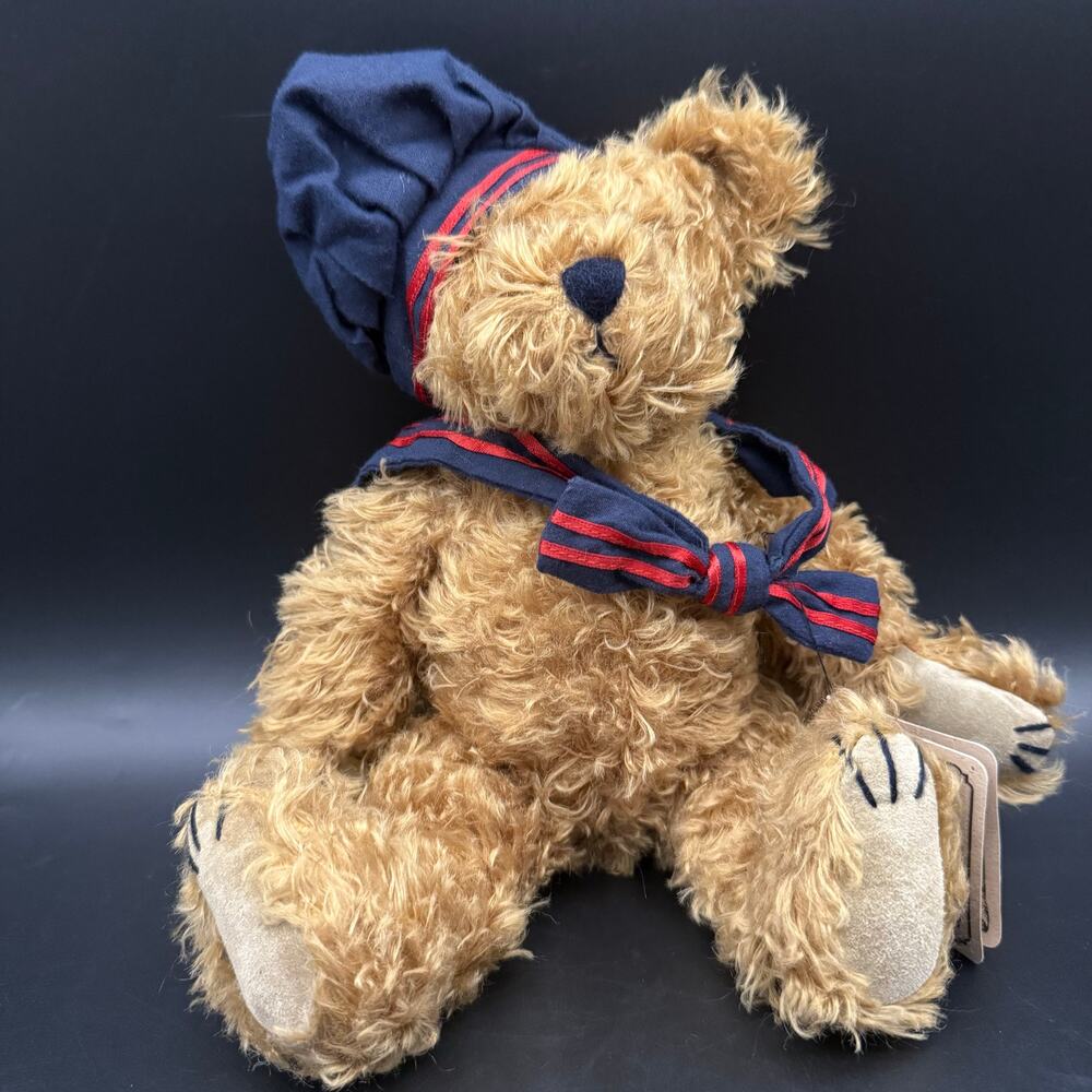 Boyds Bear Hampton T Bearington Mohair Jointed Retired Sailor Teddy 590052-08